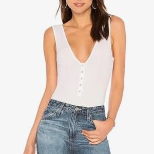 Free People bodysuit NEVER WORN